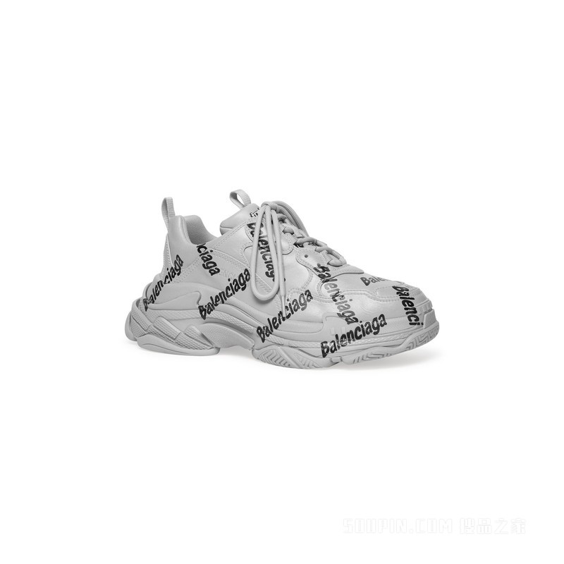 TRIPLE S LOGOTYPE 女士运动鞋