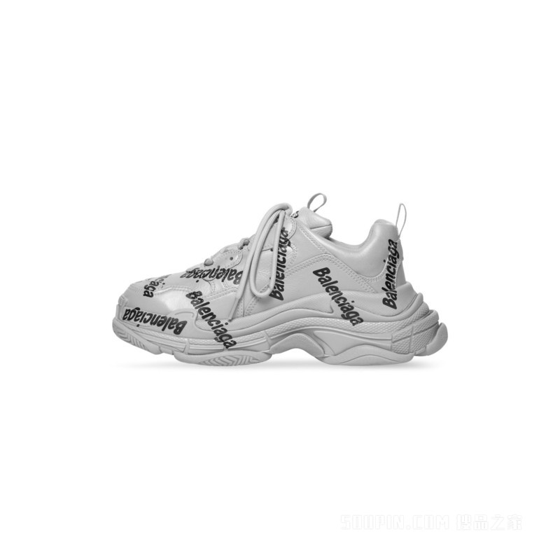TRIPLE S LOGOTYPE 女士运动鞋