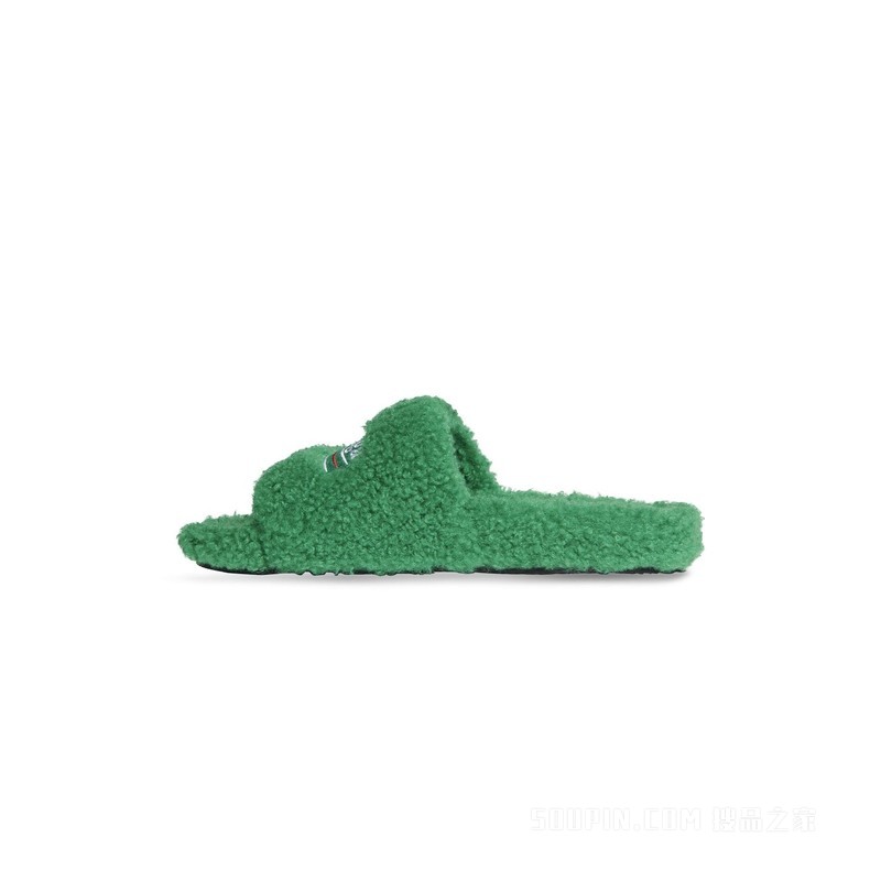 FURRY SLIDE 凉鞋