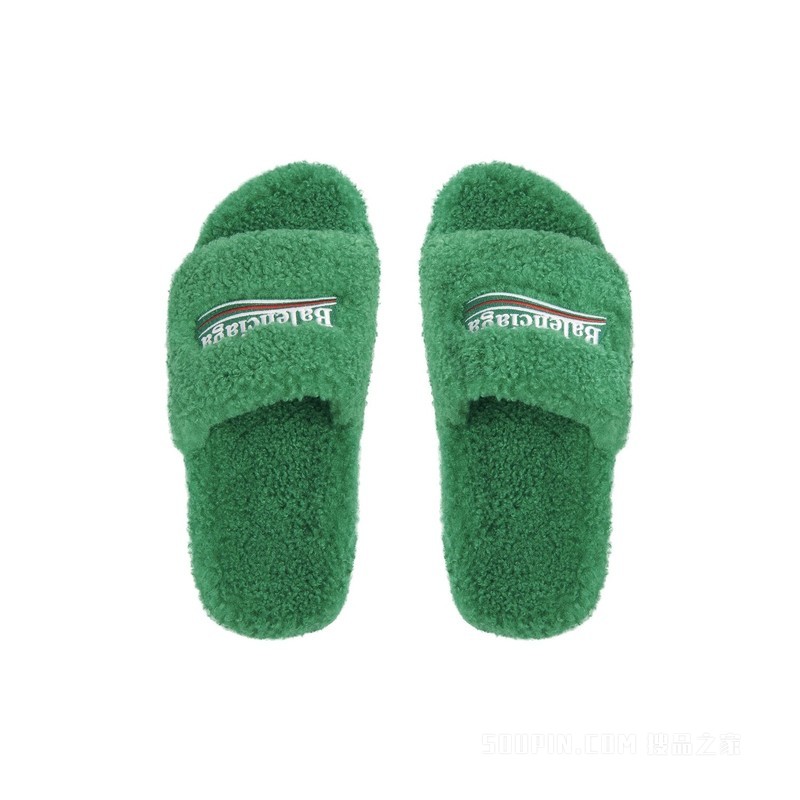 FURRY SLIDE 凉鞋