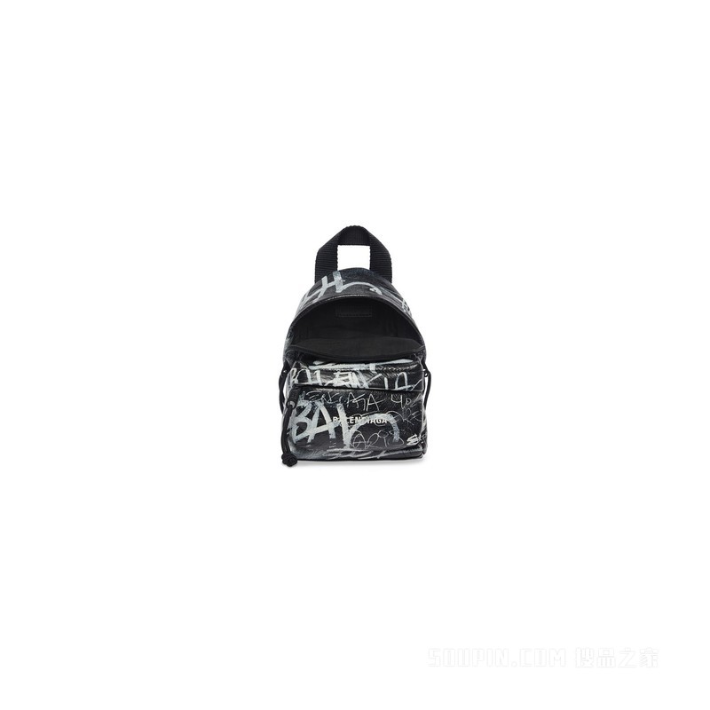 EXPLORER GRAFFITI斜挎迷你双肩包