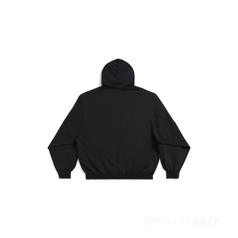 DESTROYED 宽大 HOODIE 连帽衫