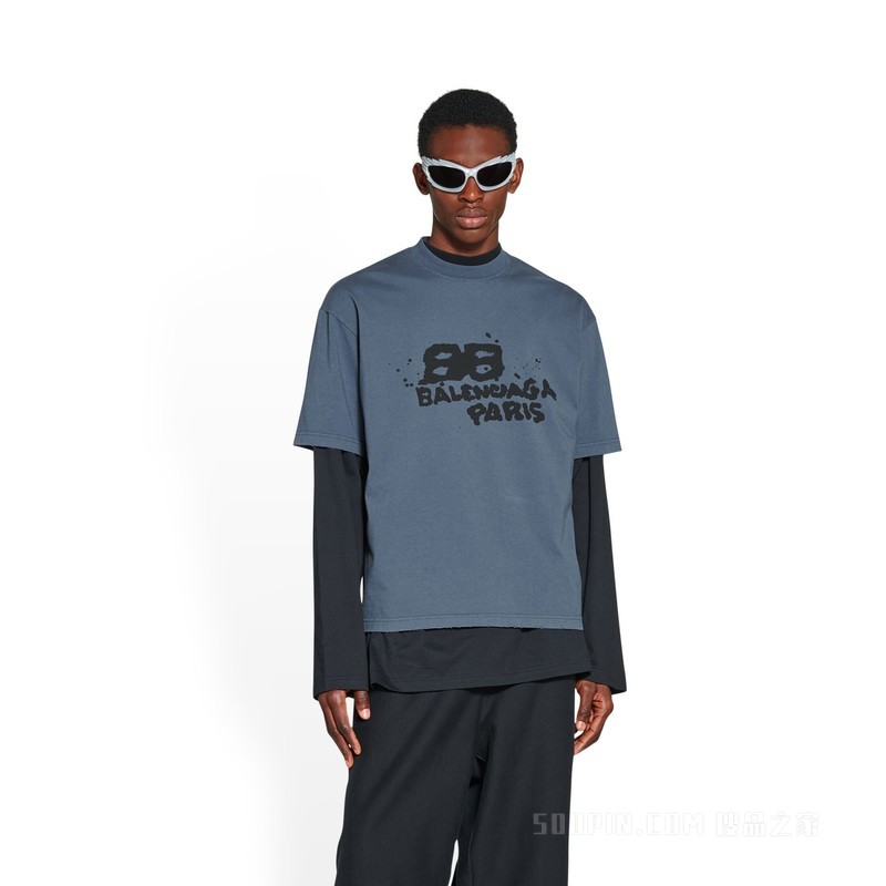 HAND DRAWN BB ICON中号版型T恤