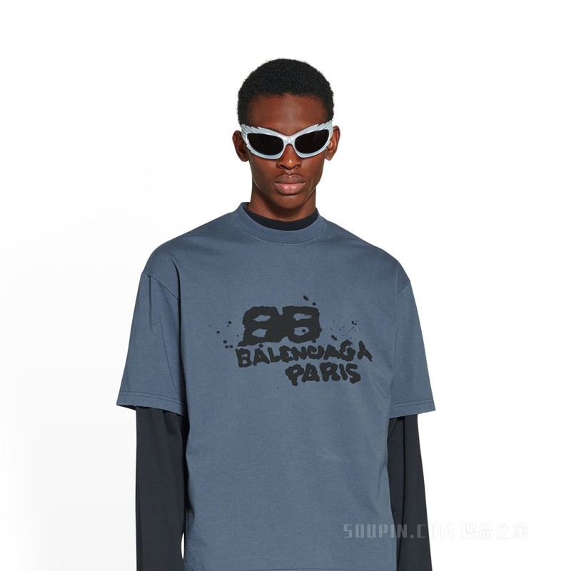 HAND DRAWN BB ICON中号版型T恤