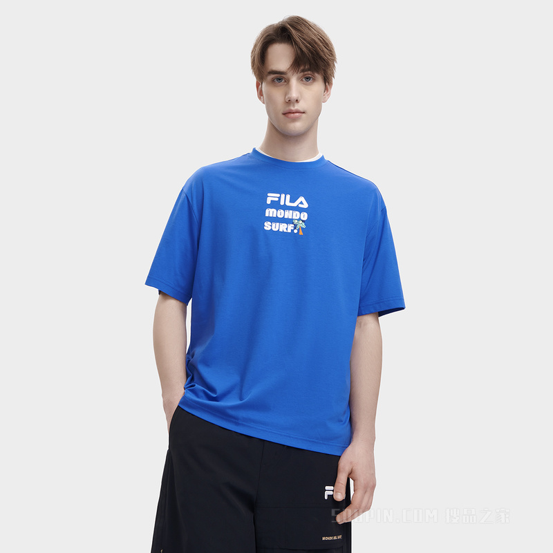 男子时尚休闲宽松短袖T裇