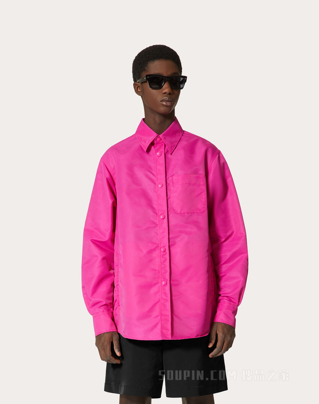 尼龙衬衫式夹克