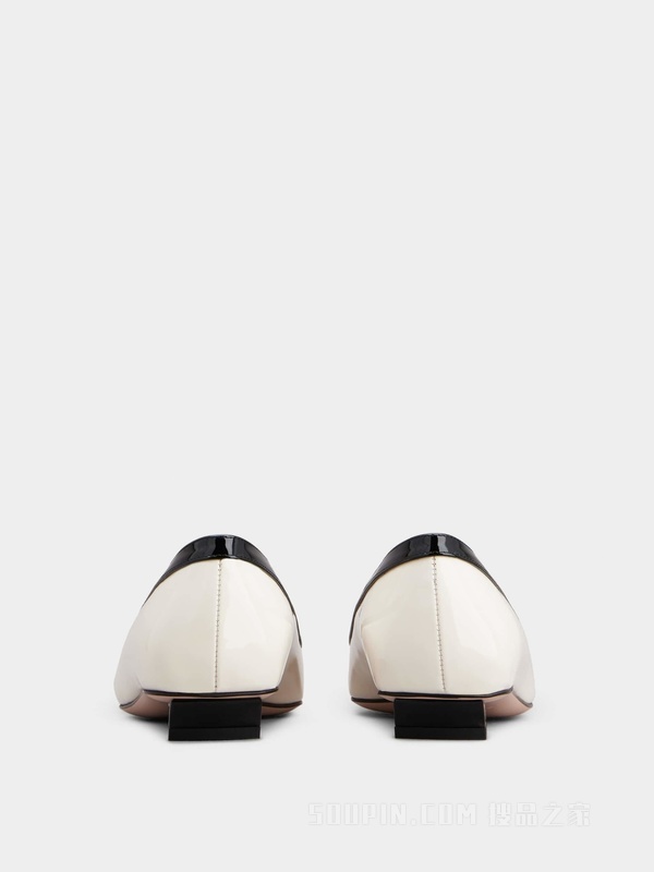 Belle Vivier Lacquered Buckle Pumps in Patent Leather 彩色