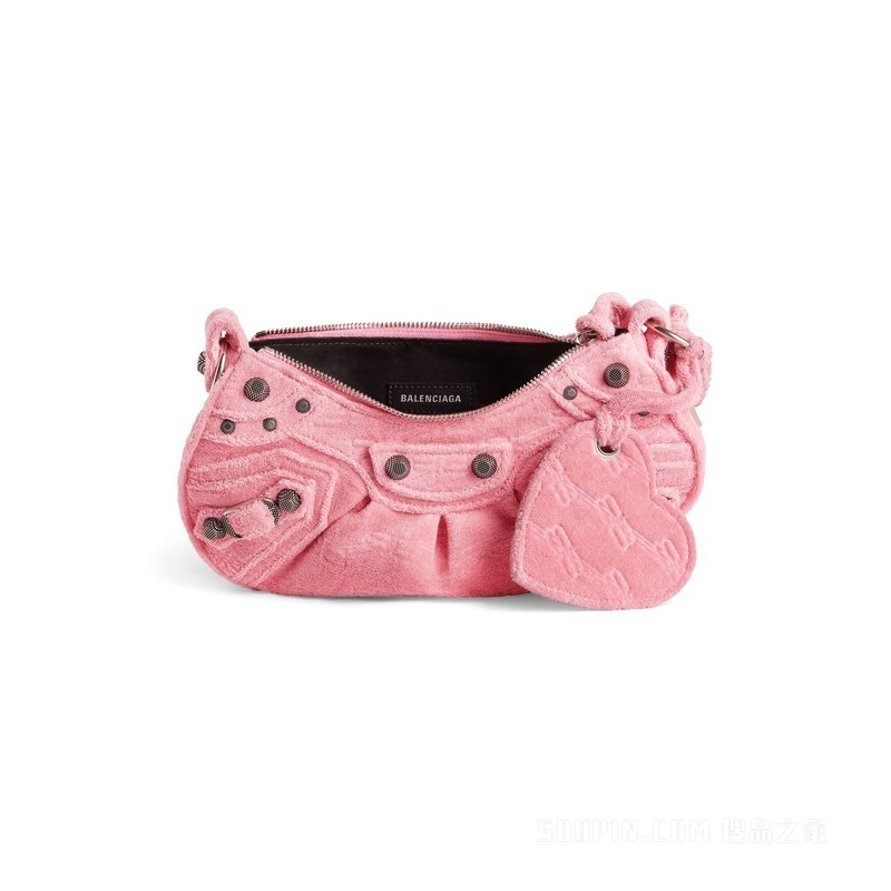 LE CAGOLE BB MONOGRAM海绵面料小号肩背包