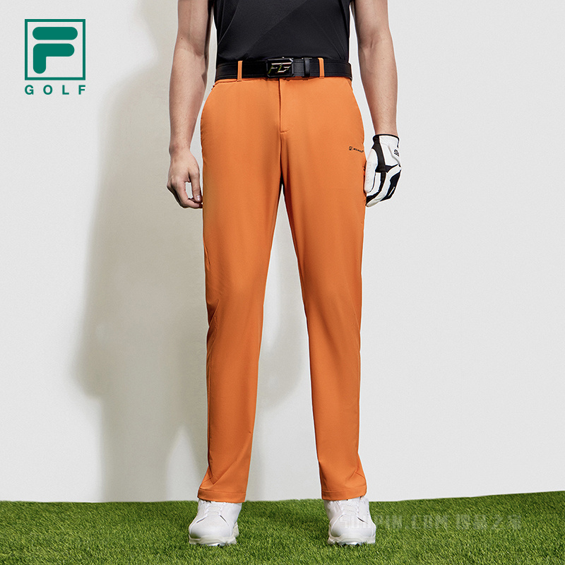 FILA GOLF x McLAREN 迈凯伦联名系列男子高尔夫菁英梭织长裤