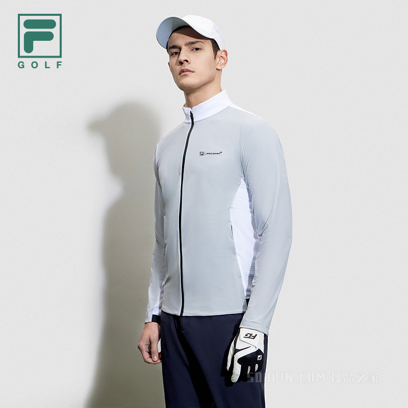 FILA GOLF x McLAREN 迈凯伦联名系列男子高尔夫菁英针织上衣
