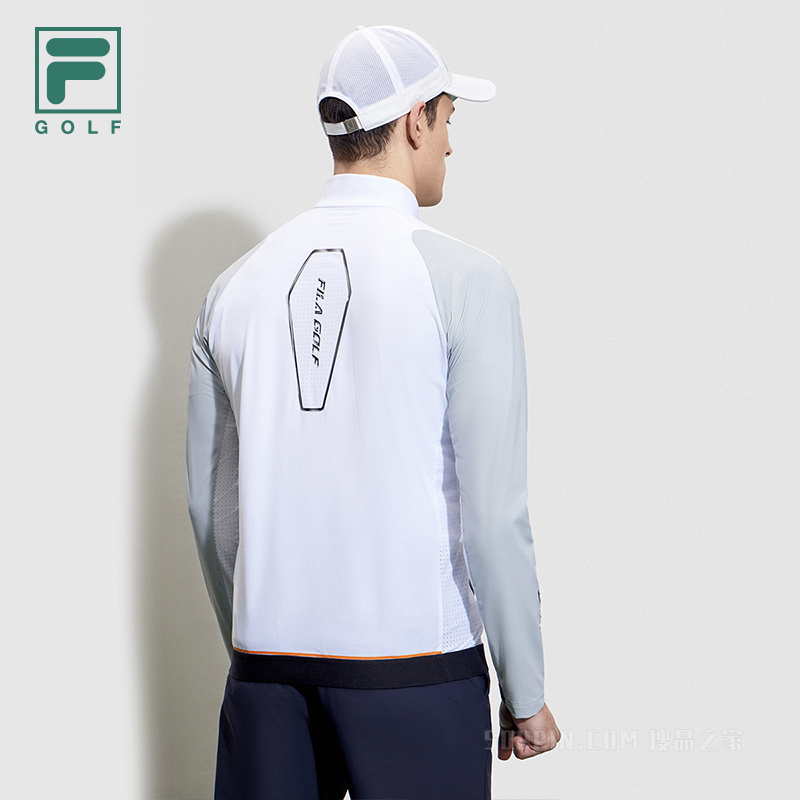 FILA GOLF x McLAREN 迈凯伦联名系列男子高尔夫菁英针织上衣
