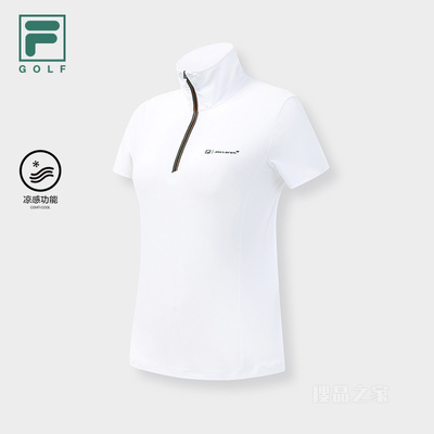 FILA GOLF x McLAREN 迈凯伦联名系列女子高尔夫高智感短袖POLO