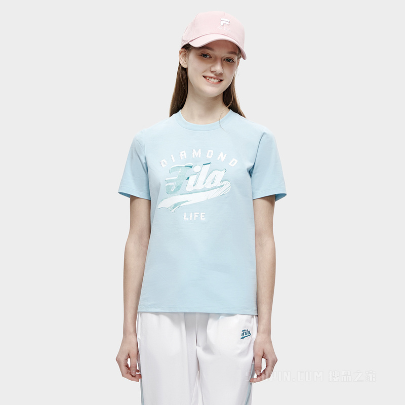 女子潮流运动短袖T裇