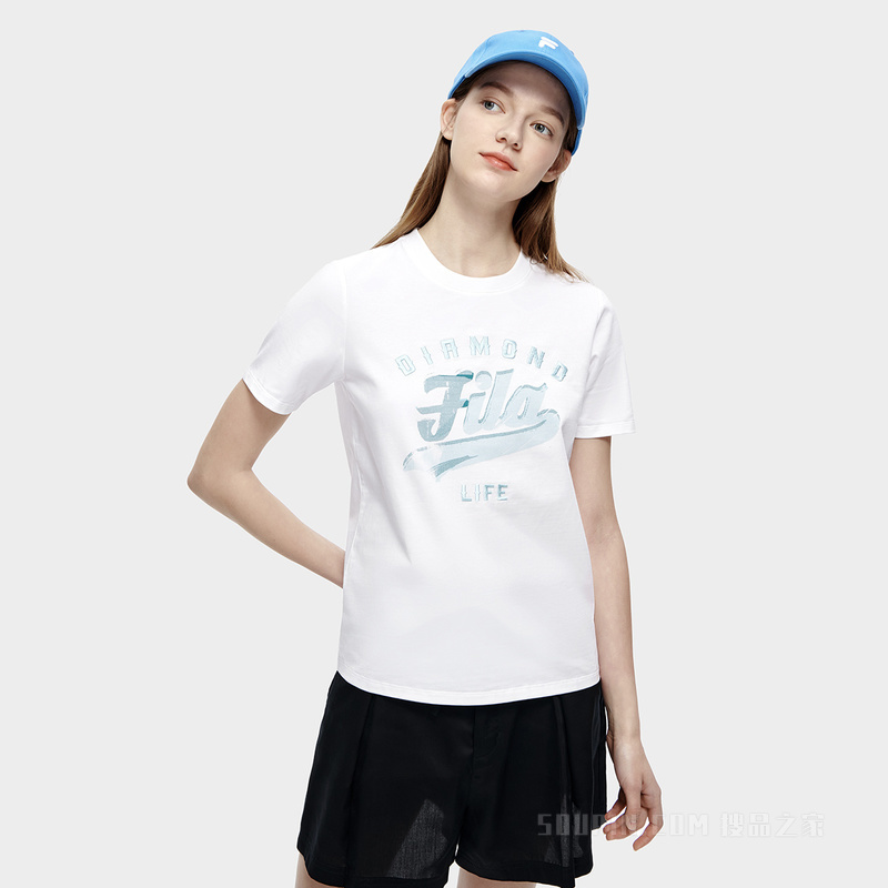 女子潮流运动短袖T裇