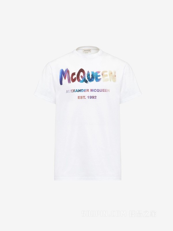 McQueen Graffiti T恤
