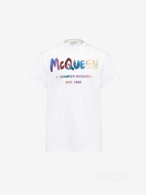McQueen Graffiti T恤