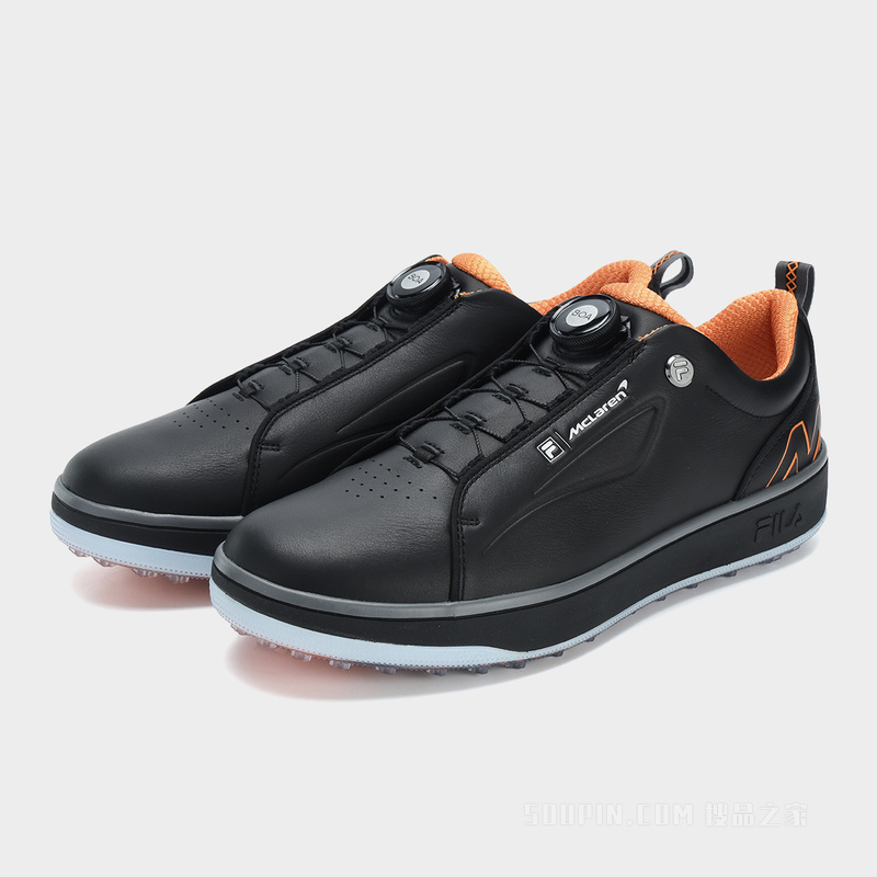 FILA GOLF x McLAREN 迈凯伦联名系列GF 1911 TRAINER男子专业运动软钉高球鞋