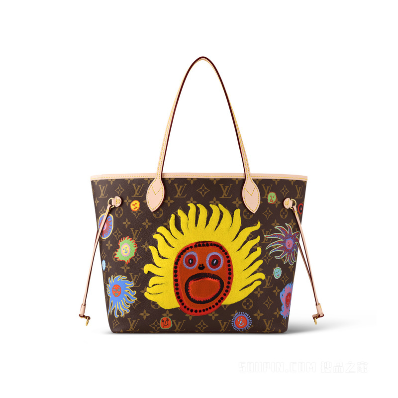 LV x YK NEVERFULL 中号手袋