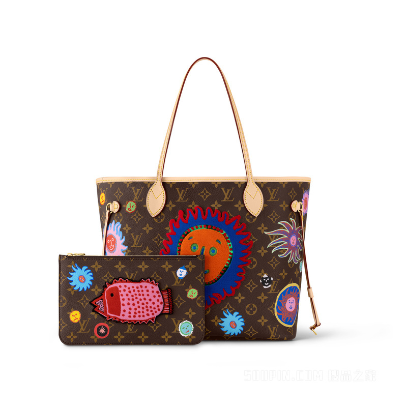 LV x YK NEVERFULL 中号手袋