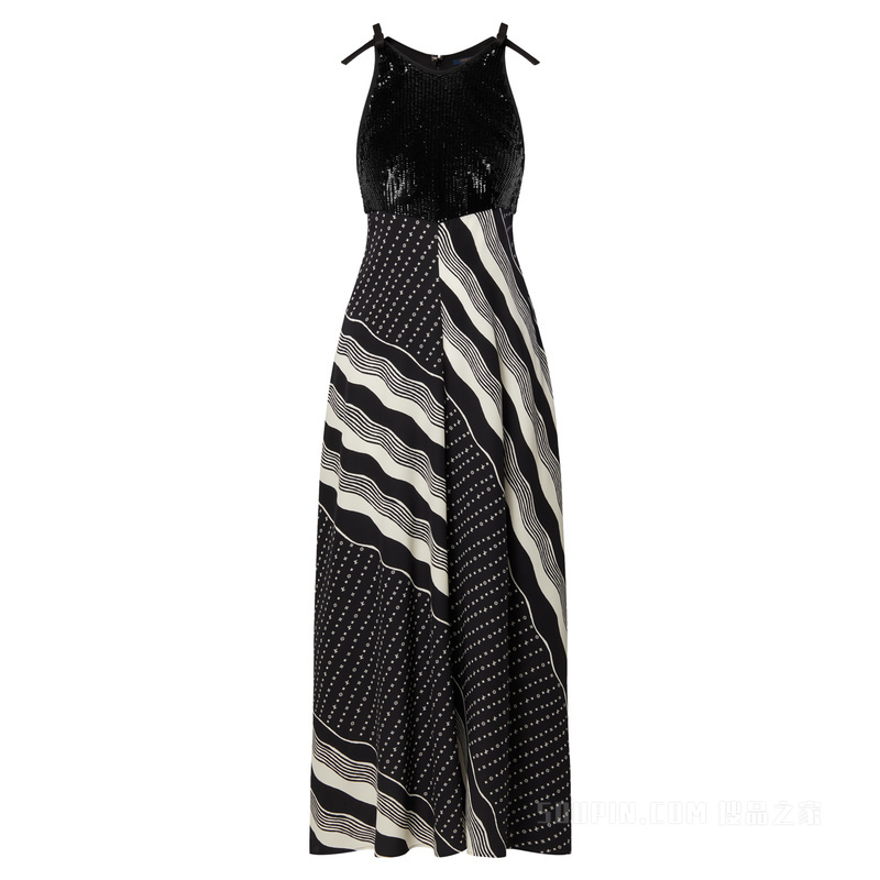 Monogram Waves Dress 