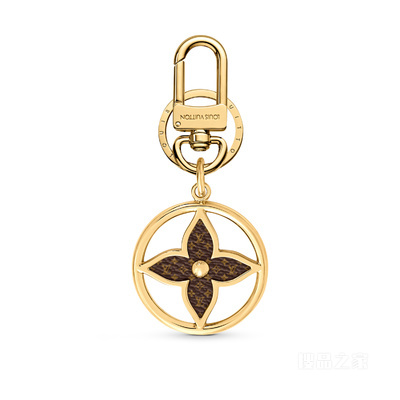 PUZZLE FLOWER MONOGRAM 钥匙扣