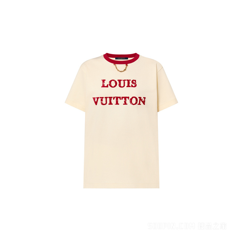 路易威登标识 T 恤