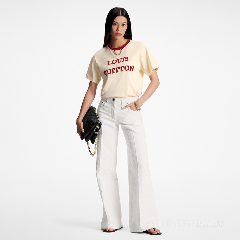 路易威登标识 T 恤