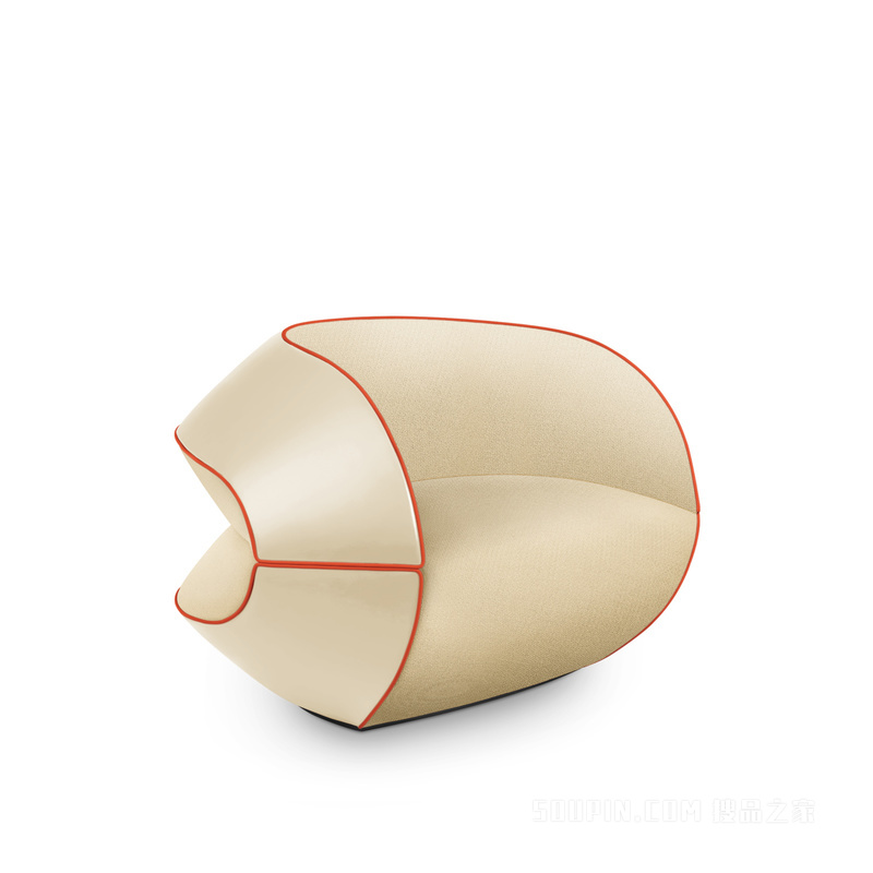 RAW EDGES 设计的 Binda 扶手椅