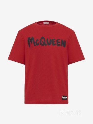 McQueen Graffiti T恤