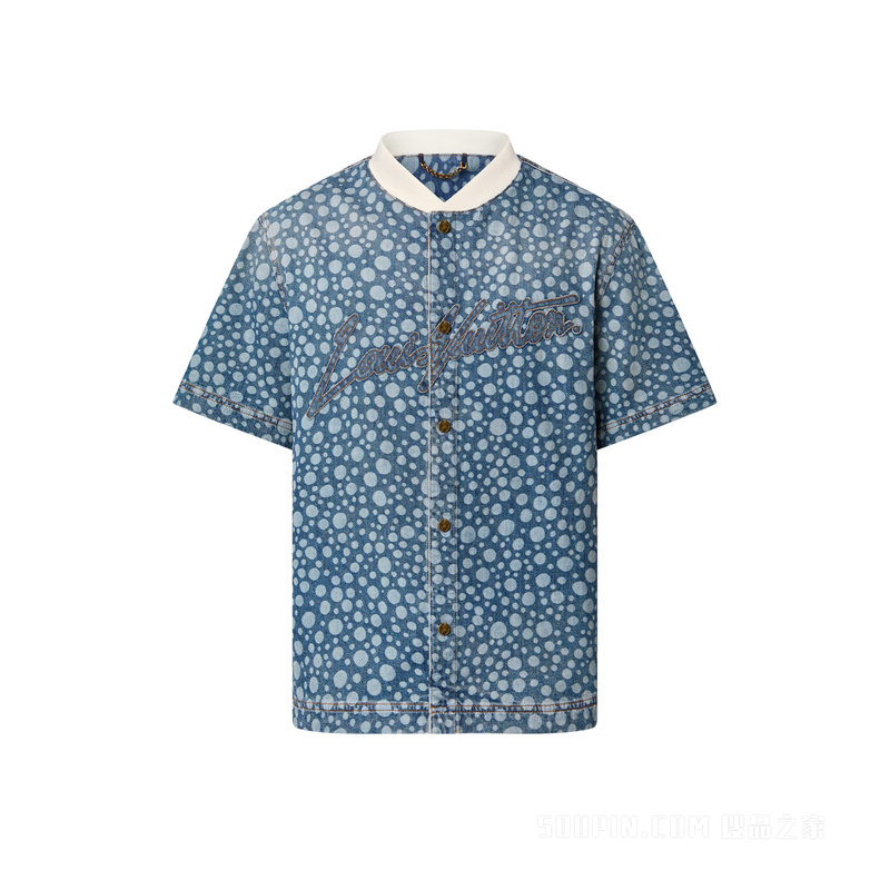 LV x YK INFINITY DOTS 波点印花牛仔衬衫