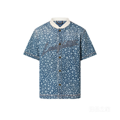 LV x YK INFINITY DOTS 波点印花牛仔衬衫