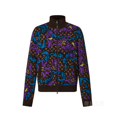 MONOGRAM THISTLE 拉链夹克