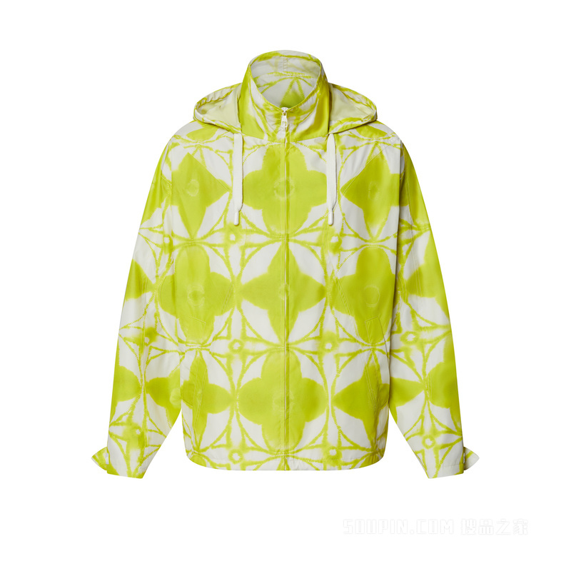 MONOGRAM 绞染印花防风夹克