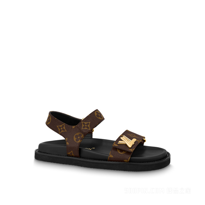 LV Sunset Comfort Flat Sandal