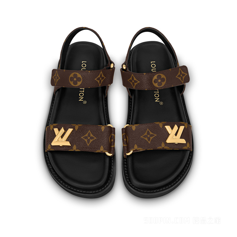 LV Sunset Comfort Flat Sandal