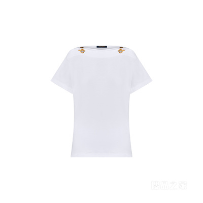 Chain Shoulder T-Shirt