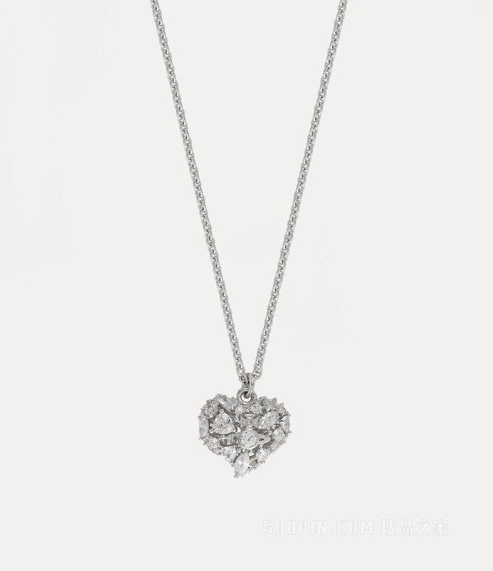 Hypolita Pendant Silver-Tone