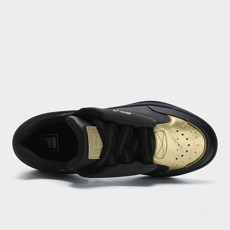 【加购！29号10点开售】FILA MIX黑金鞋 男子时尚休闲摩登板鞋