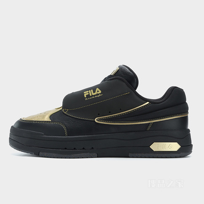 【加购！29号10点开售】FILA MIX黑金鞋 女子时尚休闲摩登板鞋