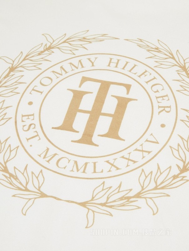 Adaptive23新款春夏女装时尚徽章印花合身短袖T恤76J4086