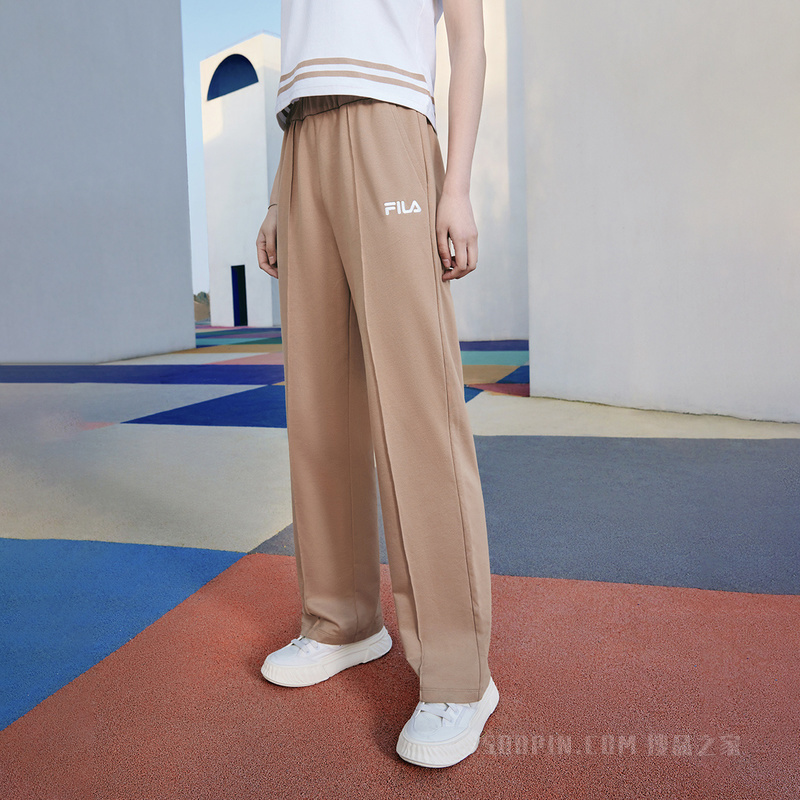 女子时尚休闲针织长裤