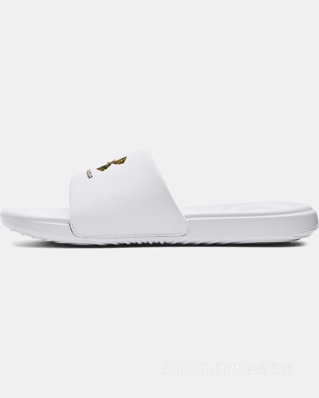 男士UA Ansa Graphic Logo拖鞋