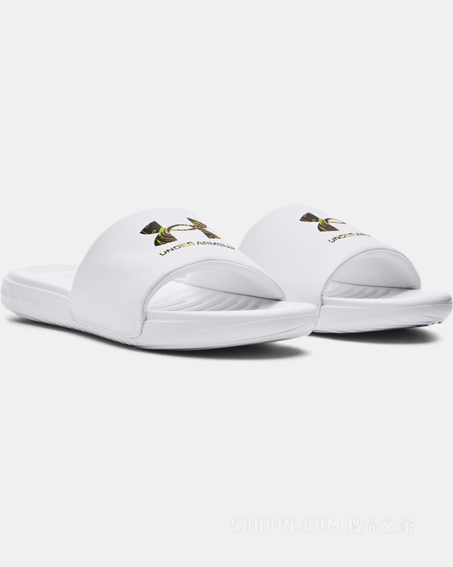 男士UA Ansa Graphic Logo拖鞋