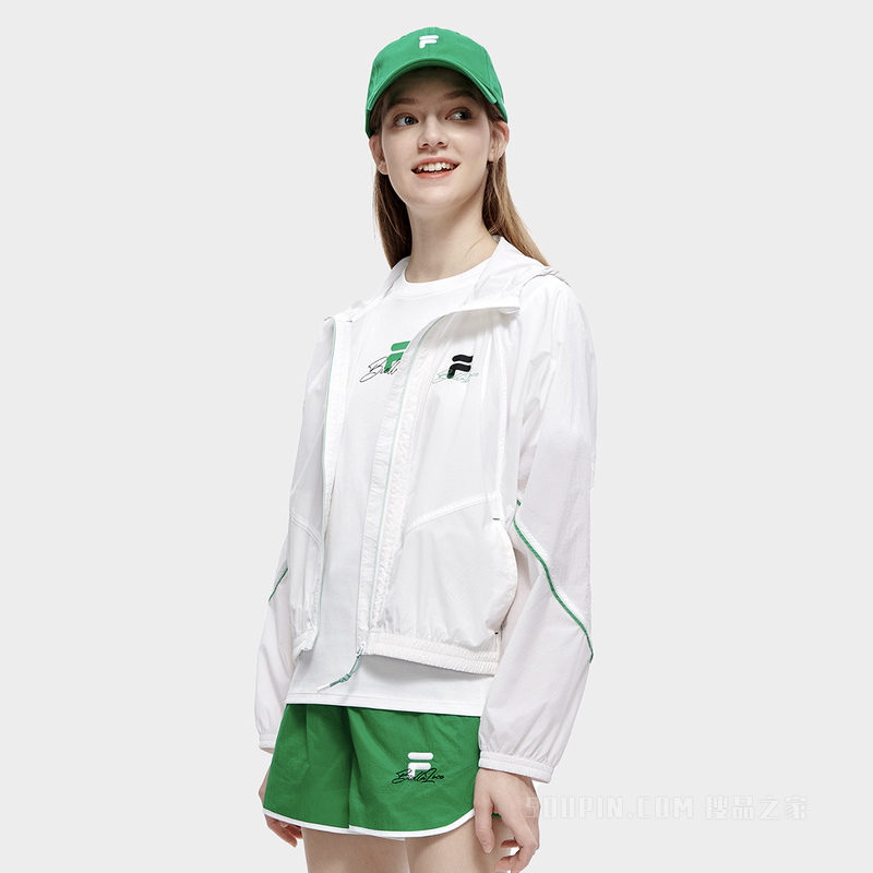 欧阳娜娜同款女子潮流运动宽松防晒服