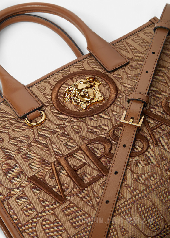 Versace Allover小号托特包