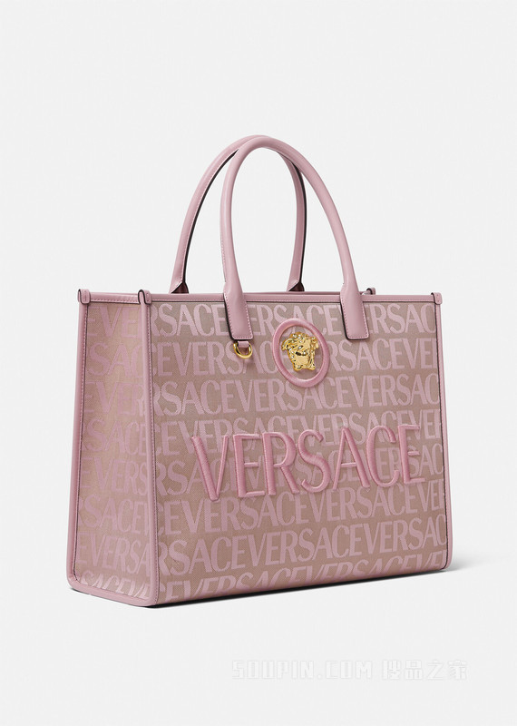 Versace Allover大号托特包