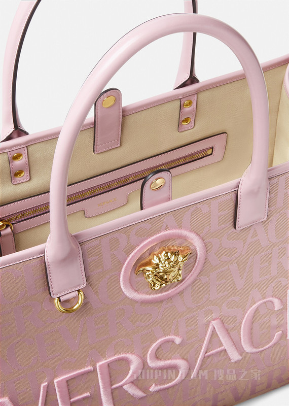 Versace Allover大号托特包