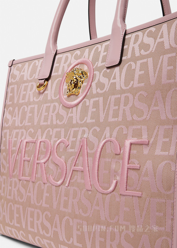 Versace Allover大号托特包