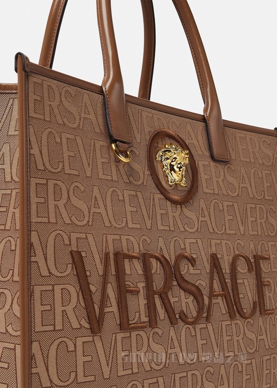 Versace Allover大号托特包