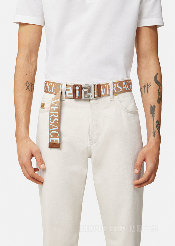 Versace Allover双面腰带